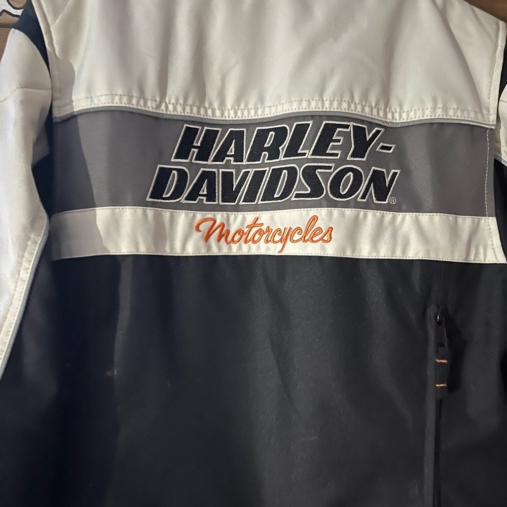 Color block Harley jacket